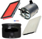 FOR NISSAN QASHQAI 1.5 DCI 07-12 SERVICE KIT OIL AIR FUEL & CABIN FILTERS NEW
