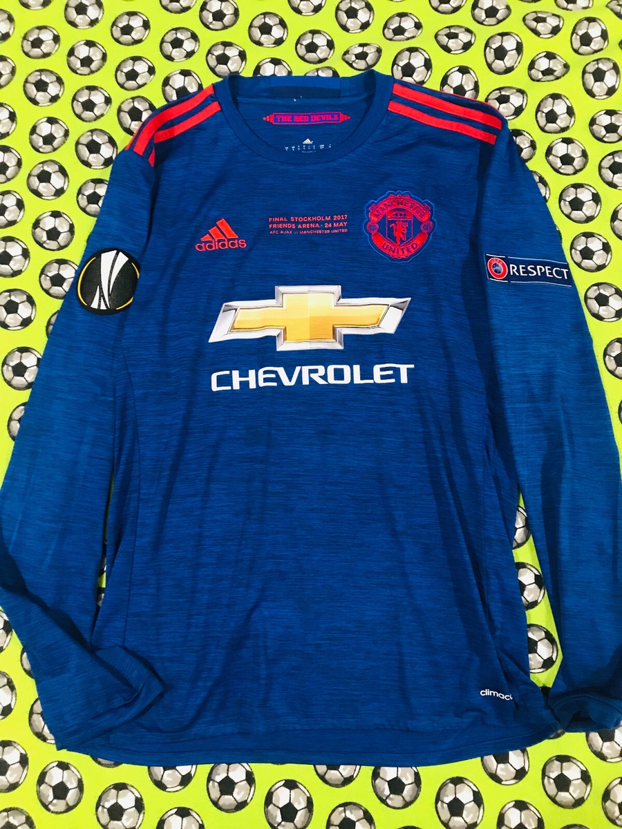 Adidas Manchester United Soccer Jersey Europa League Final 2017