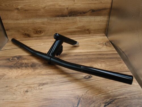 VGC MTB flat handlebar + CRMO steel quill stem MT 25.4 mm