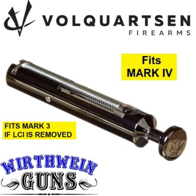 VOLQUARTSEN BLACK Competition Bolt VC4BT-B Ruger Mark 4 & 2 MK IV & 22/45 & LITE