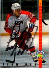 Todd Marchant autographed Hockey Card (Team USA) 1994 Classic Prospects #1A8