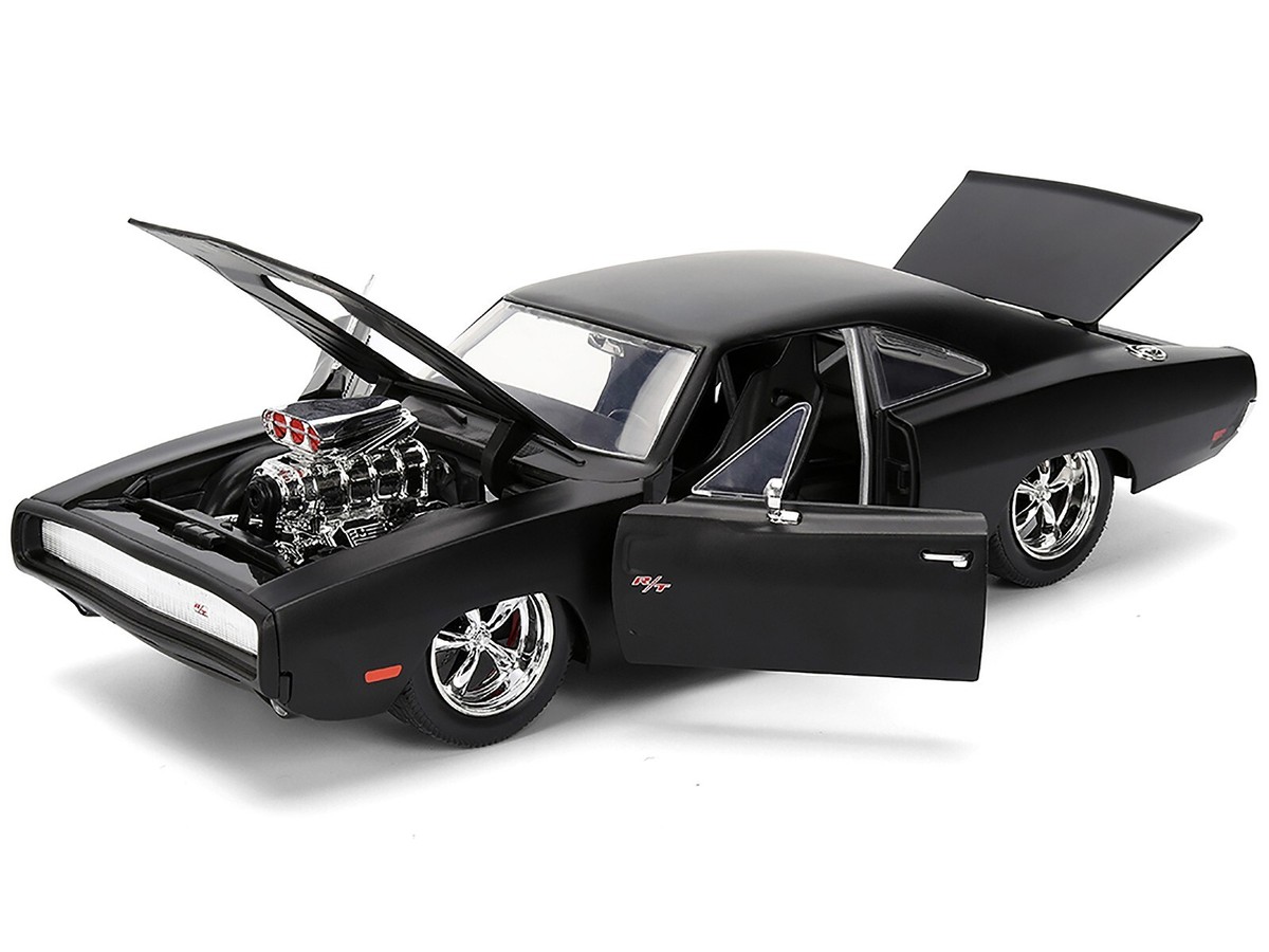 1970 DODGE CHARGER R/T MATT BLACK 