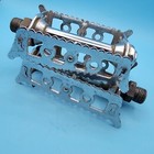 Vintage LYOTARD Bike Pedals Rat Rod Chopper Old School BMX 9/16" Chrome Steel a8 — photo 5
