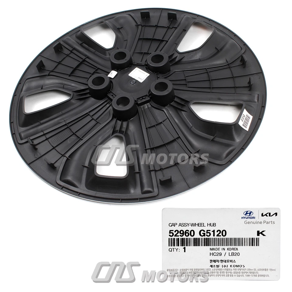 ⭐GENUINE⭐ Wheel Cover Hub Cap for 2017-2021 Kia Niro OEM 52960G5120 Foto 4 de 4