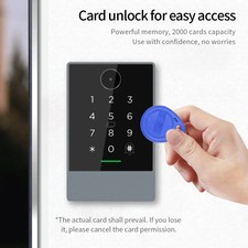 Waterproof RFID IC Bluetooth TTLOCK Keypad App Unlock Door Opener TT Lock Device