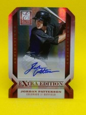 Jordan Patterson 2013 Elite Aspirations AUTOGRAPH DIE-CUT #94 Colorado *48/100*