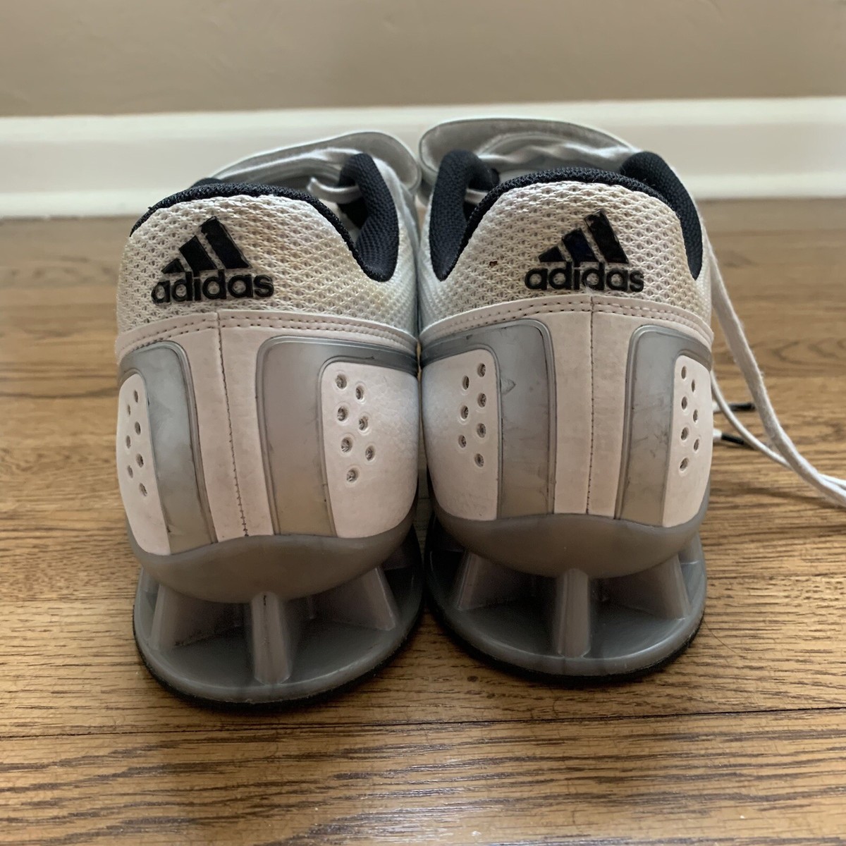 Size 12 - Adidas adiPower Weightlifting Shoes Core White for sale