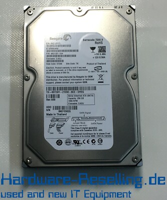 Seagate 250GB 7,2k SATA ST3250824AS 9BD133-034 3,5'' HDD