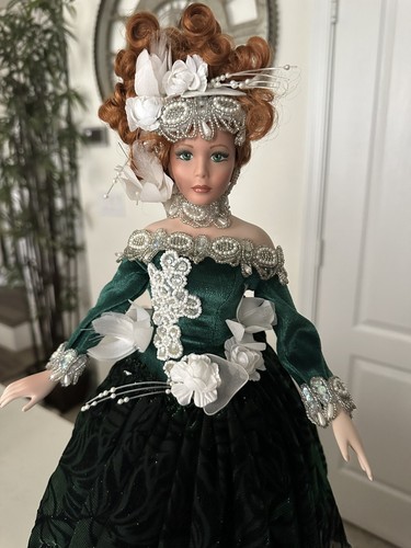 0001/500 1998 Rustie collectible porcelain doll holly fiber optic 16” full body - Picture 4 of 10