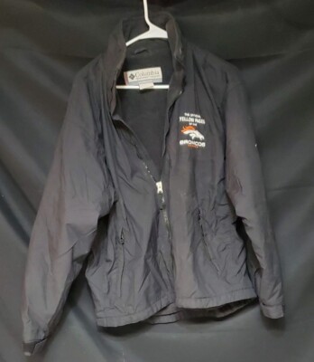 Columbia Vertex Sportswear Company Mens Small Black Denver Bronco ...