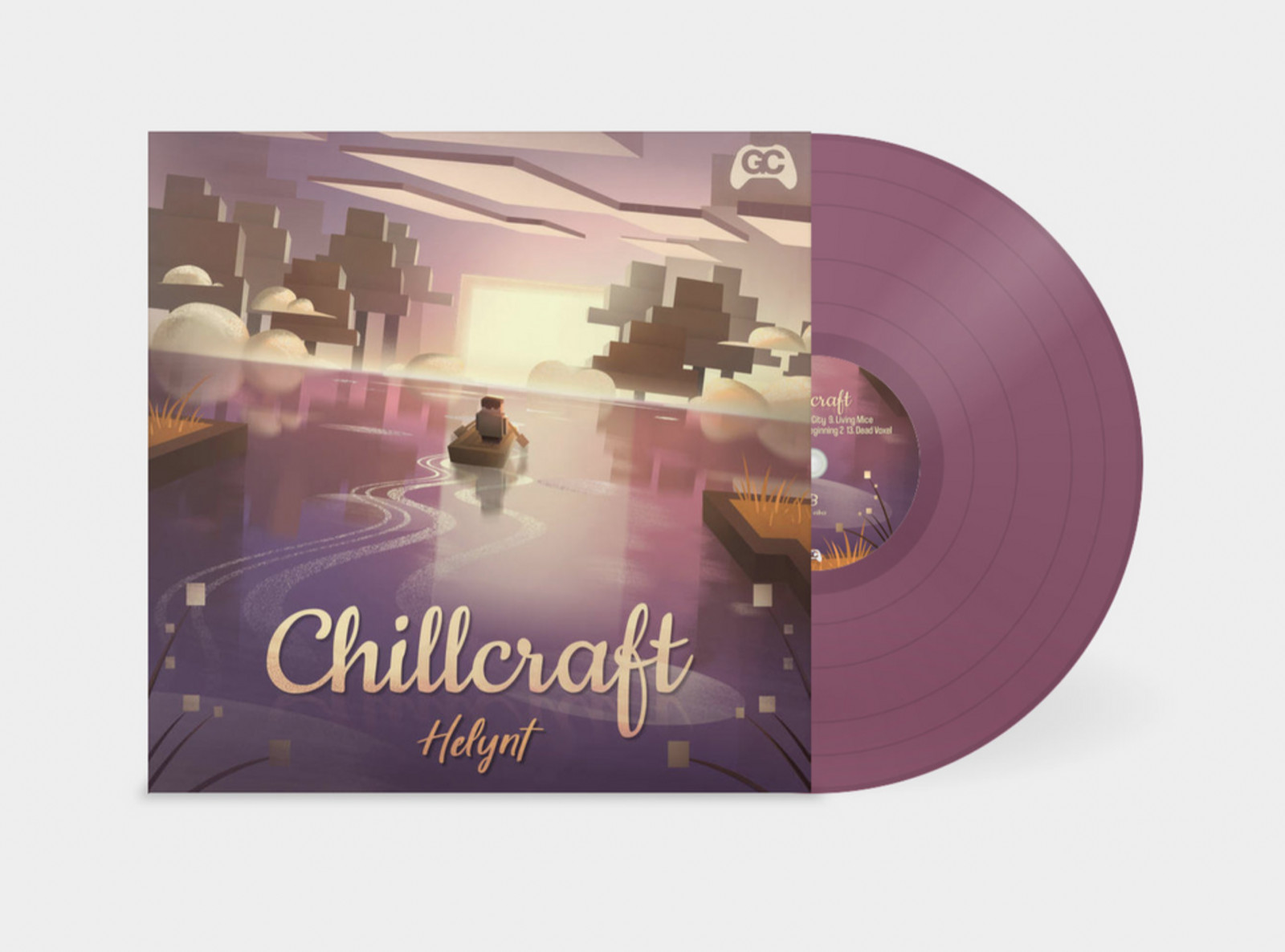 Новая виниловая пластинка Chillcraft Minecraft & Chill Helynt Vaporwave