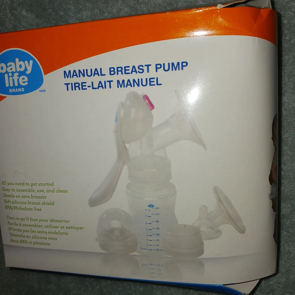 Sillicone Breast Pump Kit. Accessories/Parts. Manual. BPA Free. New Lot Of 2 - Image 3 of 4