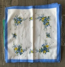 AMNH Pack Of 10, Men  s Cotton Handkerchiefs Floral Design American Museum Natura