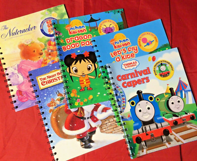 5 Story Readers Nutcracker, Thomas the train. Night Before Christmas, Nihao,Kai-