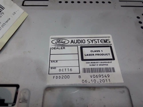 10R023539 Sistema Audio/Radio Cd para FORD TRANSIT CONNECT (TC7) * 2002 455679 - Imagen 2 de 6