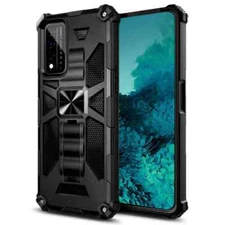 For T-Mobile Revvl V+ 5G (2021) Hard Hybrid Magnetic Kickstand Case Cover