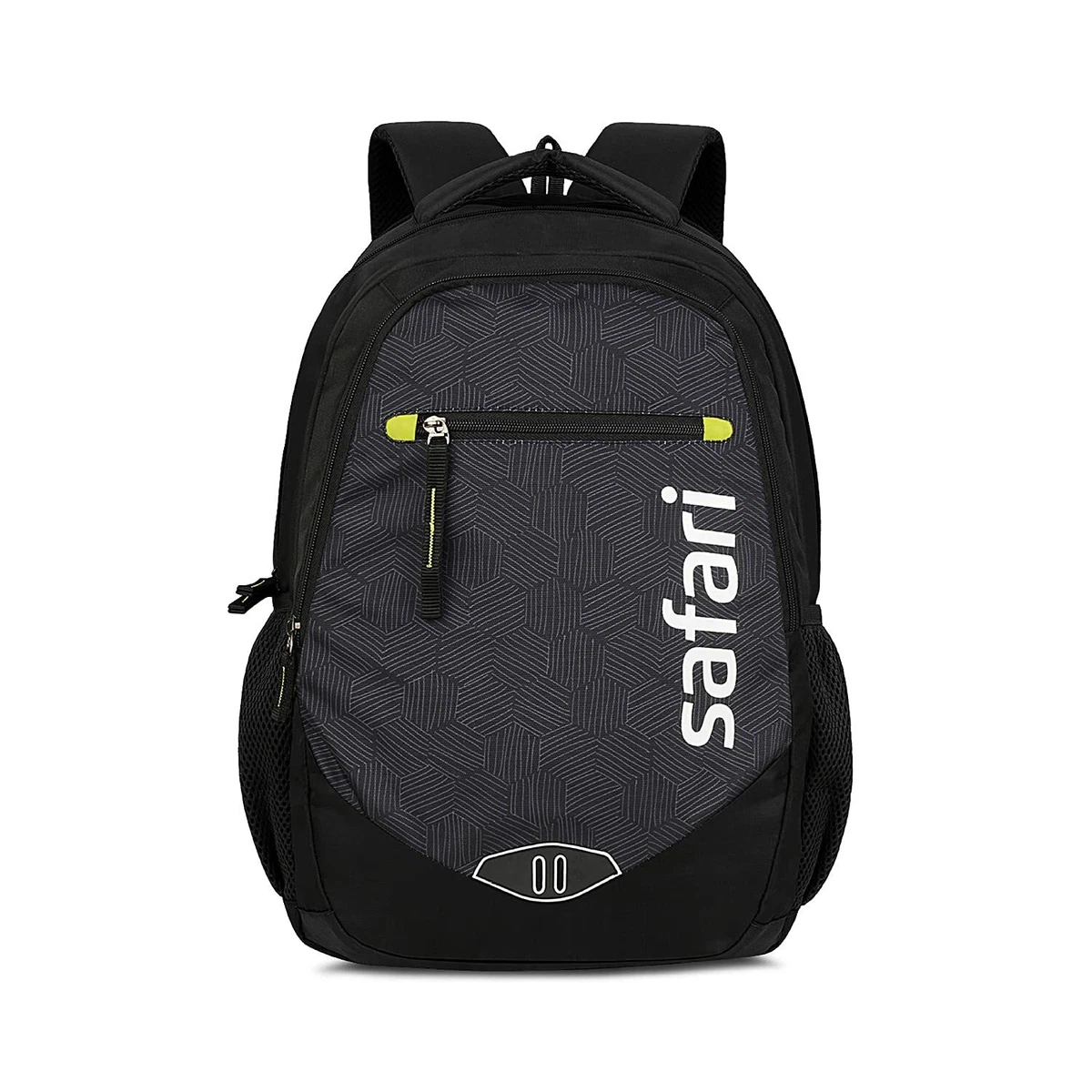 Large Laptop Backpack With 3 Compartments,Water Resistant Fabric - Black |  eBay