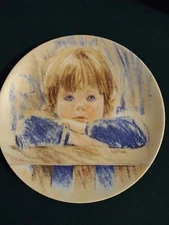 BRADEX "DAYDREAMING" collectors plate  FRANCES HOOK LEGACY #5599B 1985