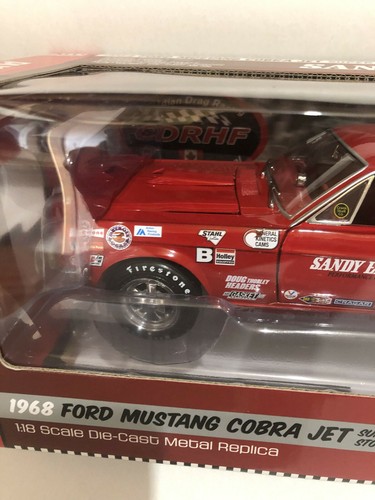 Mustang Sandy Elliott 259 Auto World 1968 1:18 - Photo 6/7