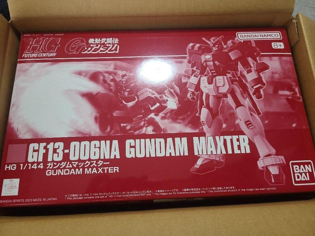HG 1/144 Gundam Maxter Mobile Suit Fighter G Mac Stars Plastic