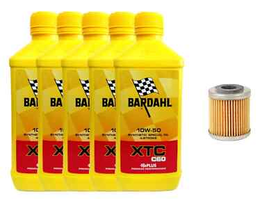 BARDAHL HIFLOFILTRO Wartungs-Kit Aprilia Capo Nord RSV 1000 Öl 10W50