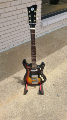 60s Silvertone ヴィンテージギター　made in USA 1960's Silvertone Guitar | eBay