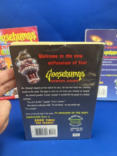goosebumps series 2000 lot of 3- 1,2&3 first scholastic printing, January 1998 - Picture 6 of 16