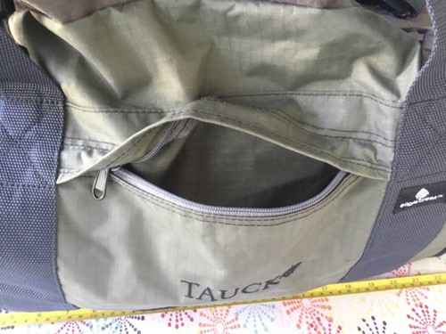 Eagle Creek TAUCK MEDIUM Green No Matter What Duffle Duffel Bag Carry On w Strap - Picture 8 of 9