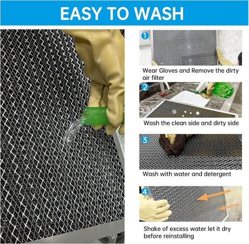 Long-Lasting Electrostatic Air Filter - Fits Honeywell, Lennox, Carrier 16x25x5 - Picture 9 of 9