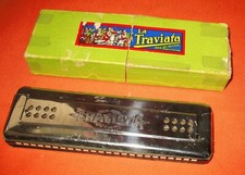 Harmonica "LA TRAVIARA" In C/G Made In Germany -RARE-