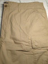 Levi Strauss Two Horse Brand Khaki Cargo Shorts, Ripstop Men's Size 42