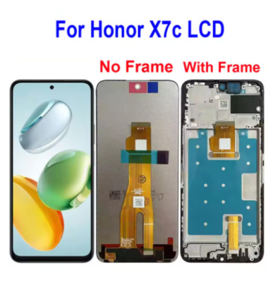 For Huawei Honor X7C LCD Display Touch Screen Digitizer Assembly With Frame