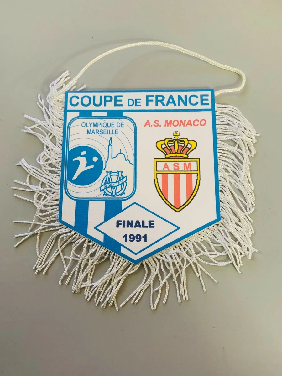 OM OLYMPIQUE DE Marseille rare grand fanion palmarès années 70 vintage football EUR 150,90 - FR