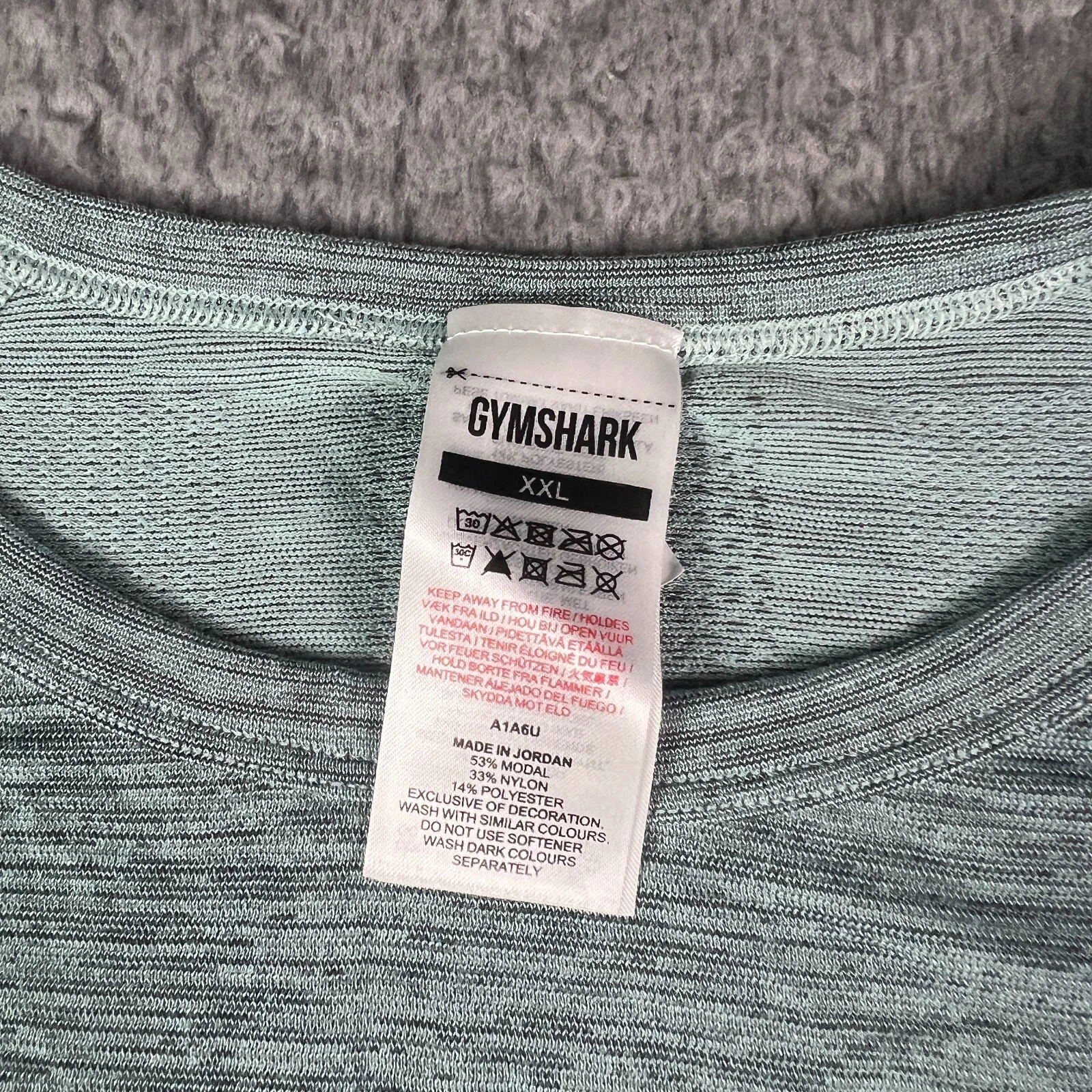 gymshark retake seamless short sleeve performance gym shirt