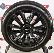 Cadillac Escalade 22 Oem Gloss Black Takeoff Wheels And Tires
