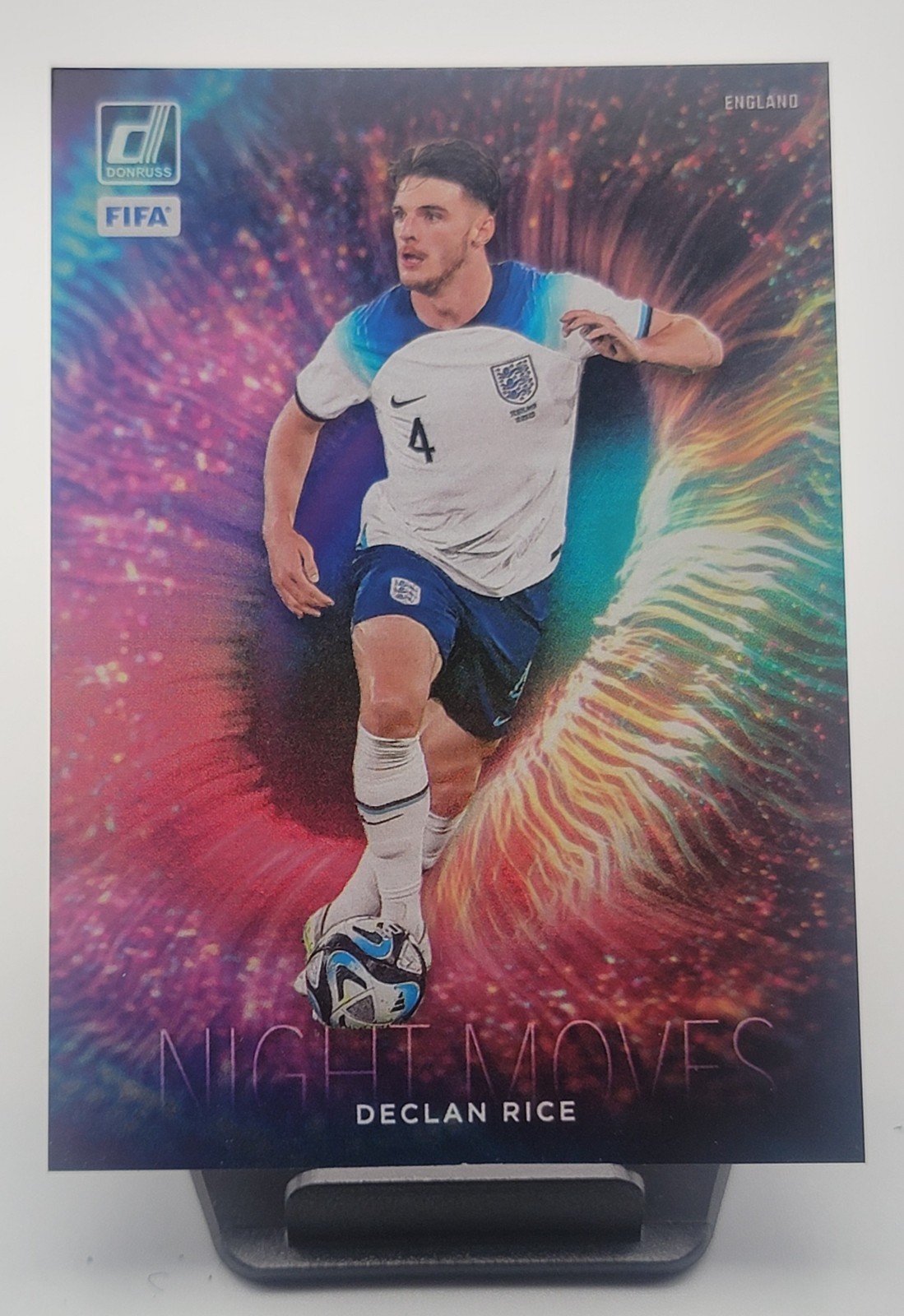 Panini Donruss FIFA 2023-24 Night Moves Declan Rice #17 England Soccer