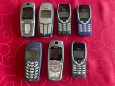 Lot Of 7 Vintage Nokia Cell Phones Untested