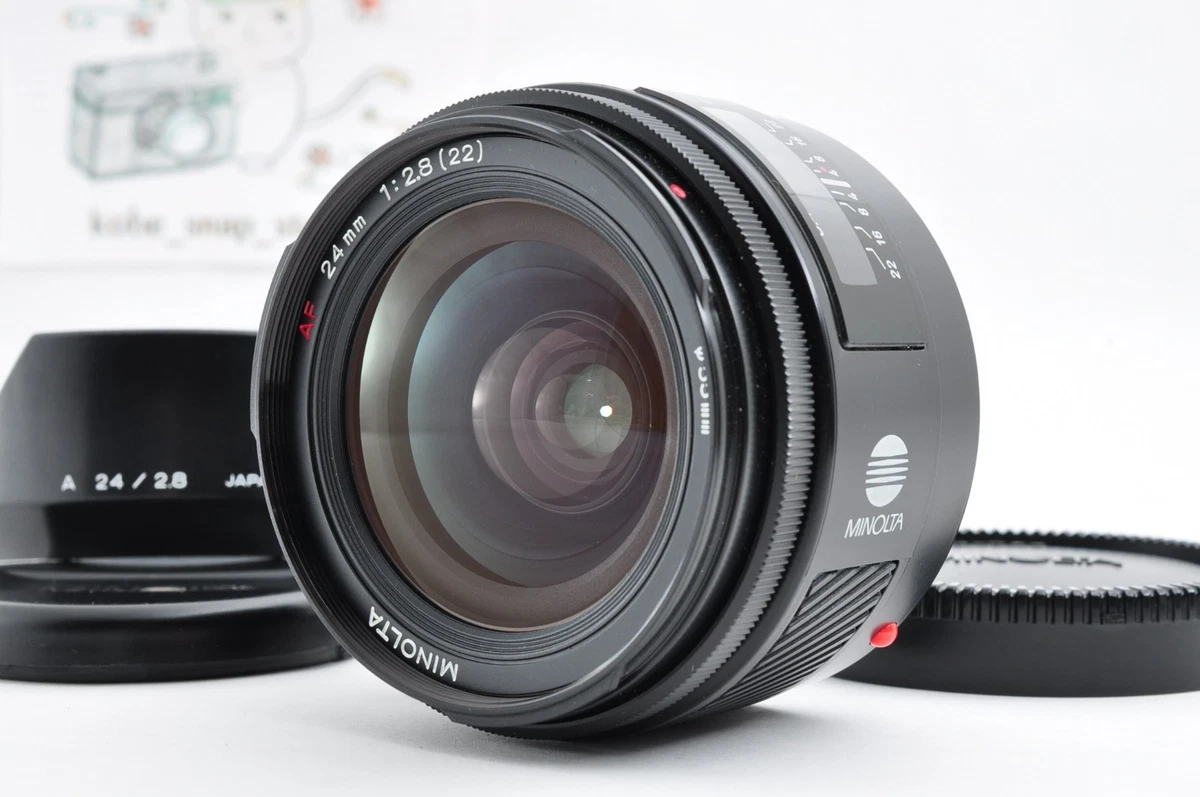 Minolta A-mount 24mm Focal Camera Lenses for sale | eBay