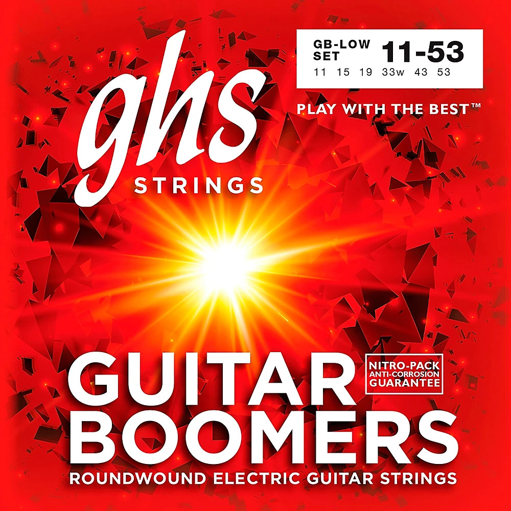 GHS GB-LOW Boomers Low Tune Electric Guitar Strings 2390₽