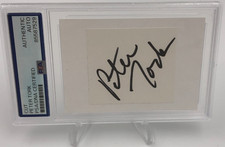 PETER TORK AUTO Signed PSA AUTHENTIC Index Card Music THE MONKEES PETER TORK AUTO Signed PSA AUTHENTIC Index Card Music THE MONKEES