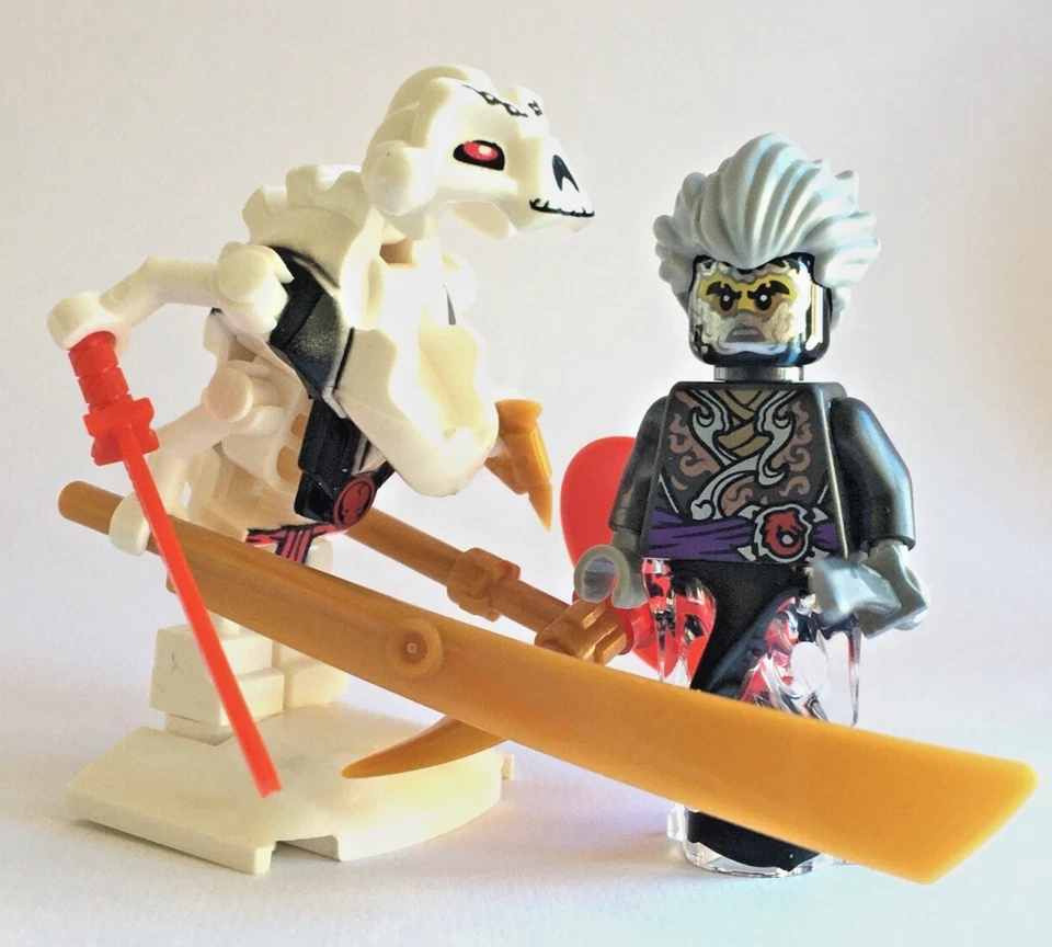 Lego Cinder Evil Ghost Limited Edition Ninjago + Samukai Skeletton - Imagen 2 de 4