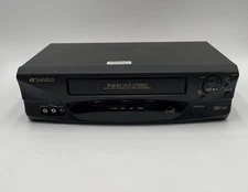 Sansui VCR VHF6010D 4 Head Hi-Fi Stereo VHS Player Recorder - No Remote- Tested 