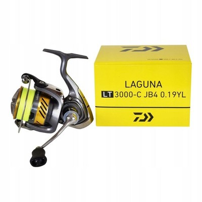 20 Laguna Lt 3000-c Angelrolle m. gratis Schnur Jb4 0,19mm Yl