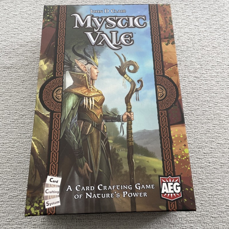 Mystic Vale Board Game John D Clair Card Crafting game of Nature's Power