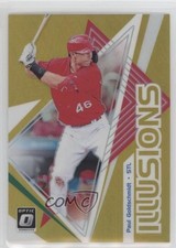 2019 Panini Donruss Optic Illusions Gold Prizm 5/10 Paul Goldschmidt #OI-2 b8h