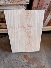 LIGHTWEIGHT Swamp Ash 1 pc Body Blank Guitar KD 1.8" x 13.6" x 19"