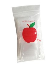 5000 APPLE BRAND 2010 2x1  CLEAR RESEALABLE BAGS 5,000 baggies 2"x1" 2.0x1.0