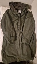 1984 Schwarz Passau German Army Moleskin Winter Parka Jacket , Size 46/XS