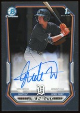 2026 Bowman Chrome 1st Jude Warwick #CPA-JW AUTO