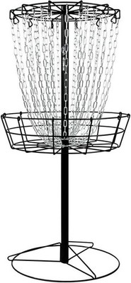 Black Hole Practice 24-Chain Portable Disc Golf Basket Target
